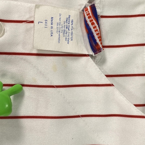 Cincinnati Reds Jersey Mens Large White Red MLB Baseball Adam Dunn 44 USA Made - Picture 10 of 12